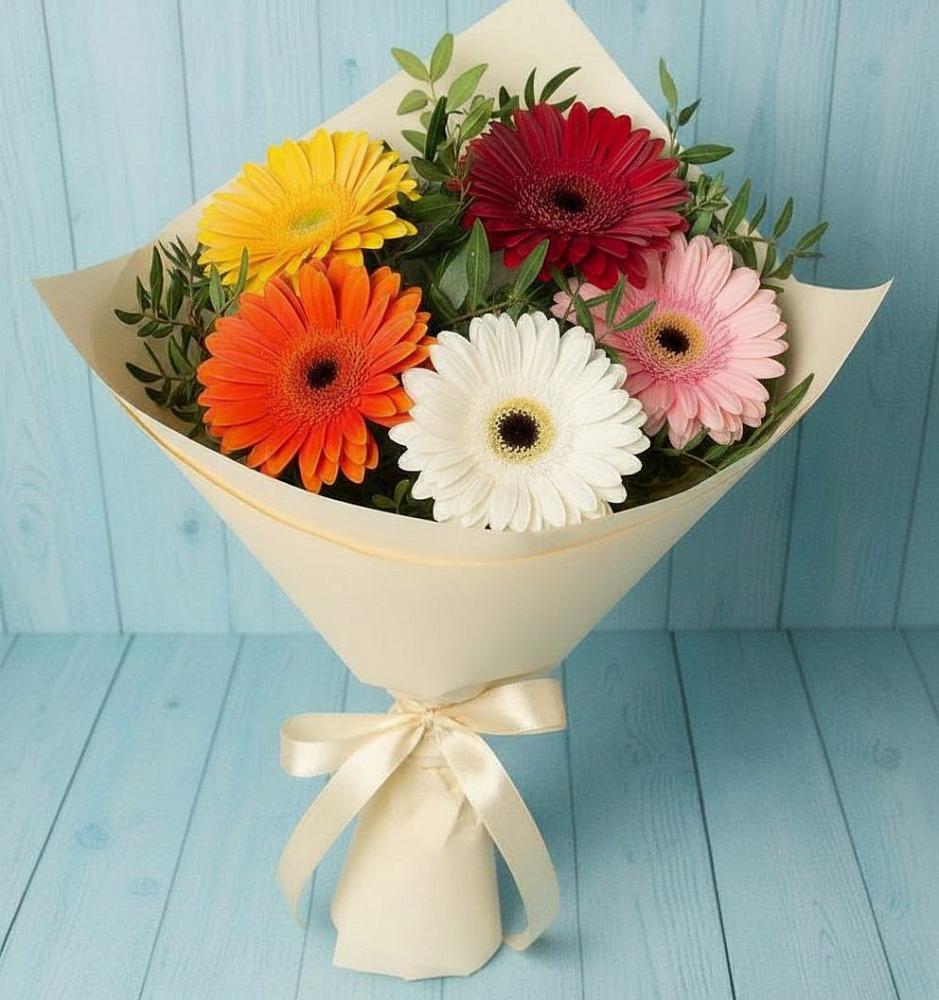 Букет цветов из: Герберы в Ряжске