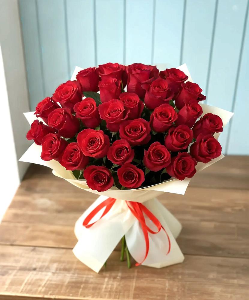 Букет 29 Красных роз в Ряжске