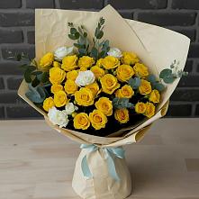 Букет цветов из:  Розы #REPLACE_PRED# Ряжске