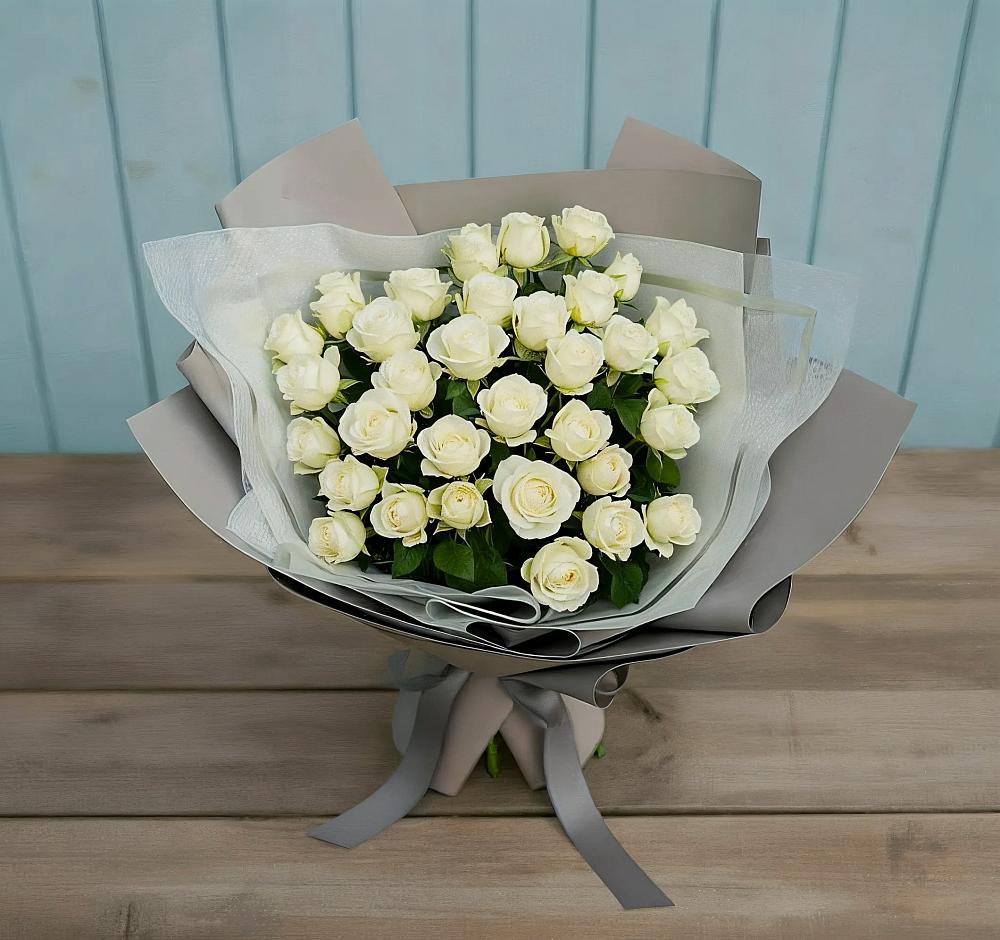 Букет Белоснежная нежность в Ряжске