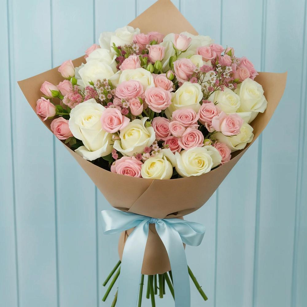Букет цветов из: Розы в Ряжске