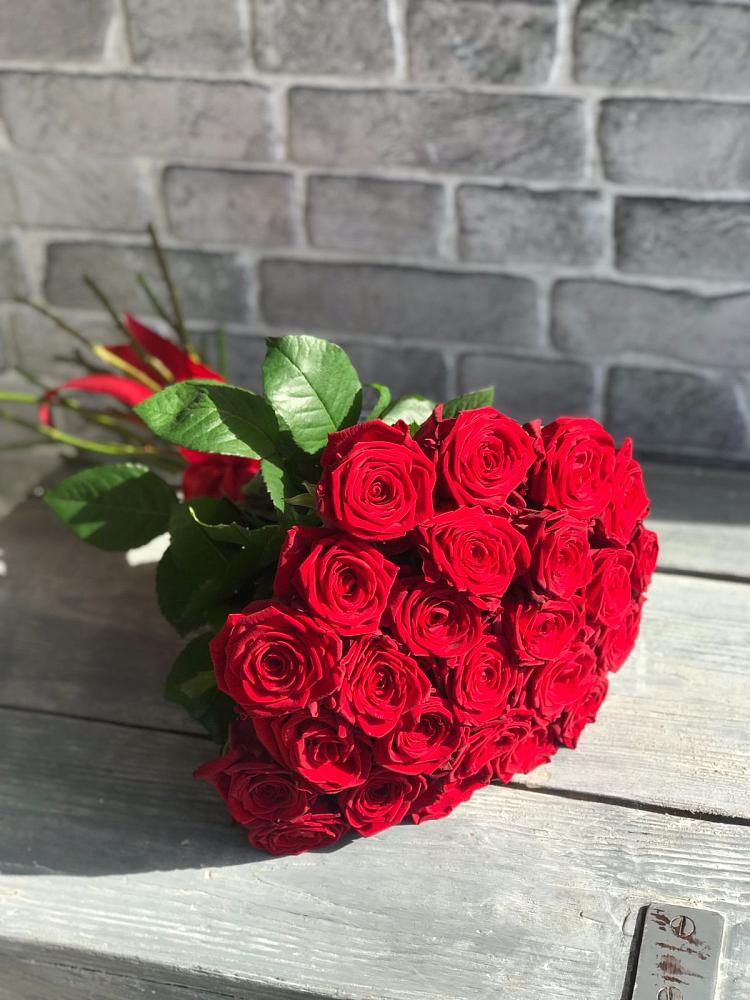 Букет Красные розы Фридом в Ряжске