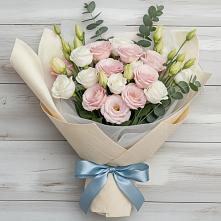 Букет цветов из:  Лизиантусы в Ряжске