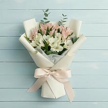 Букет цветов из:  Альстромерии в Ряжске