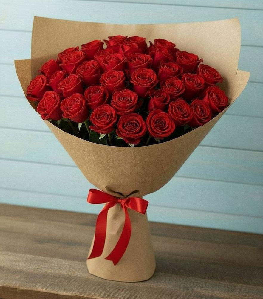 Букет Красные розы Милано в Ряжске