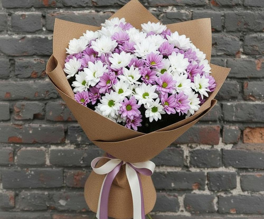 Букет цветов из: Хризантемы в Ряжске