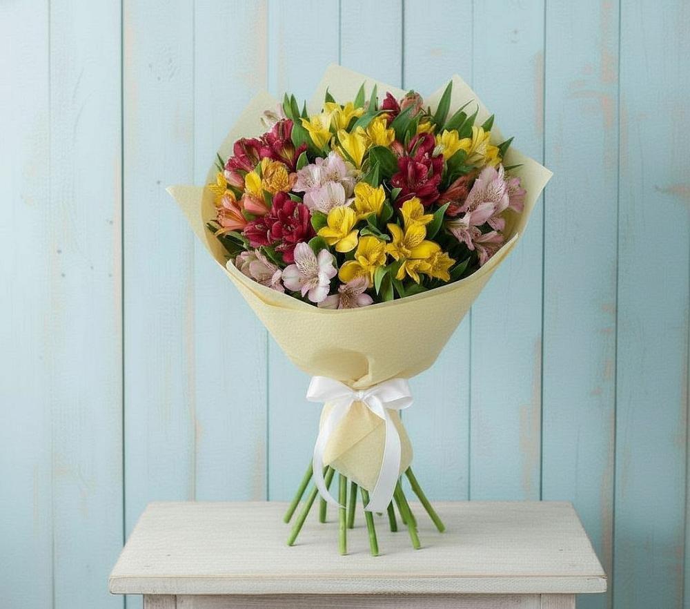 Букет цветов из: Альстромерии в Ряжске