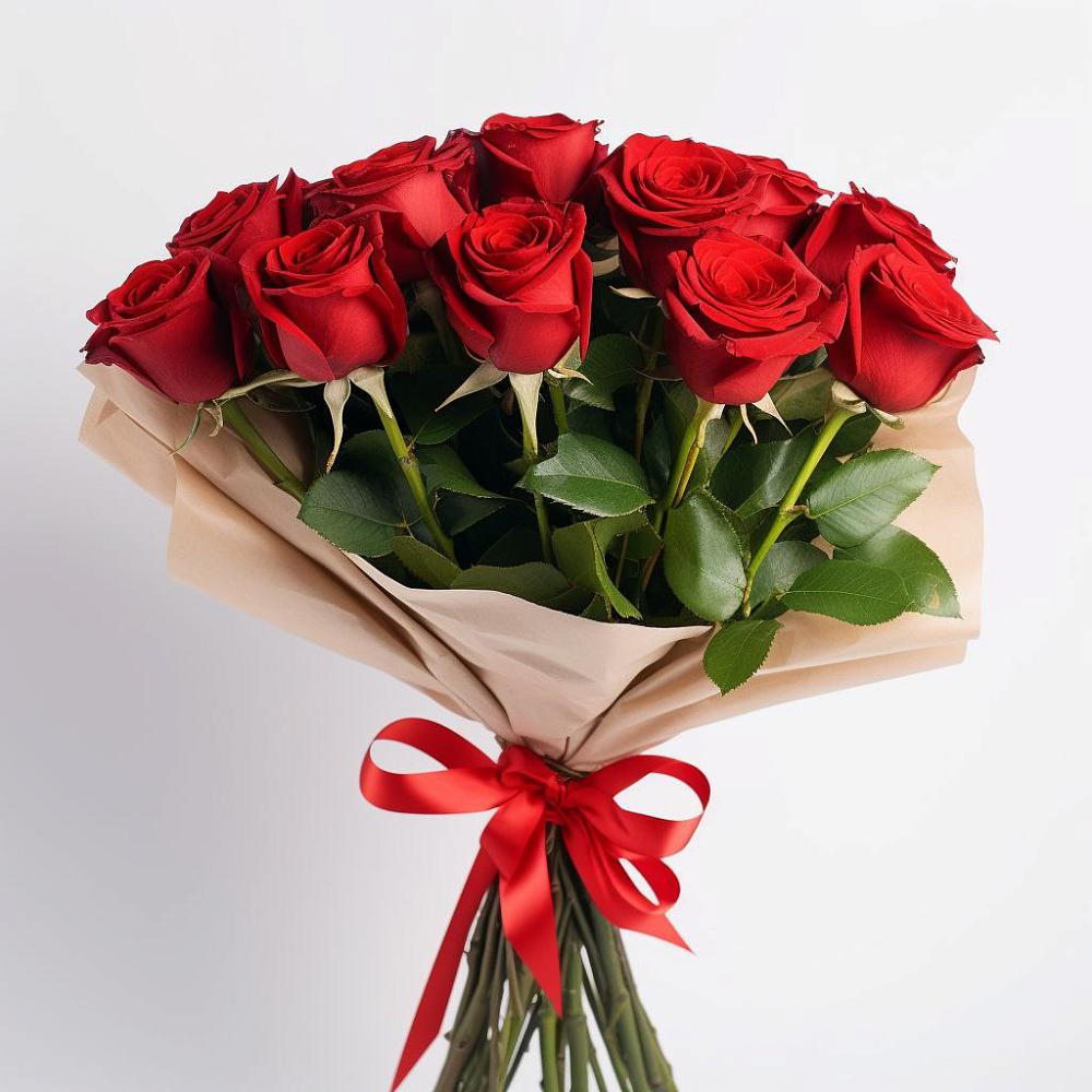 Букет 11 Красных роз Эдлесс Лав в Ряжске